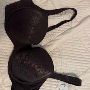 Soma Black Lace-Tone T-Shirt Bra